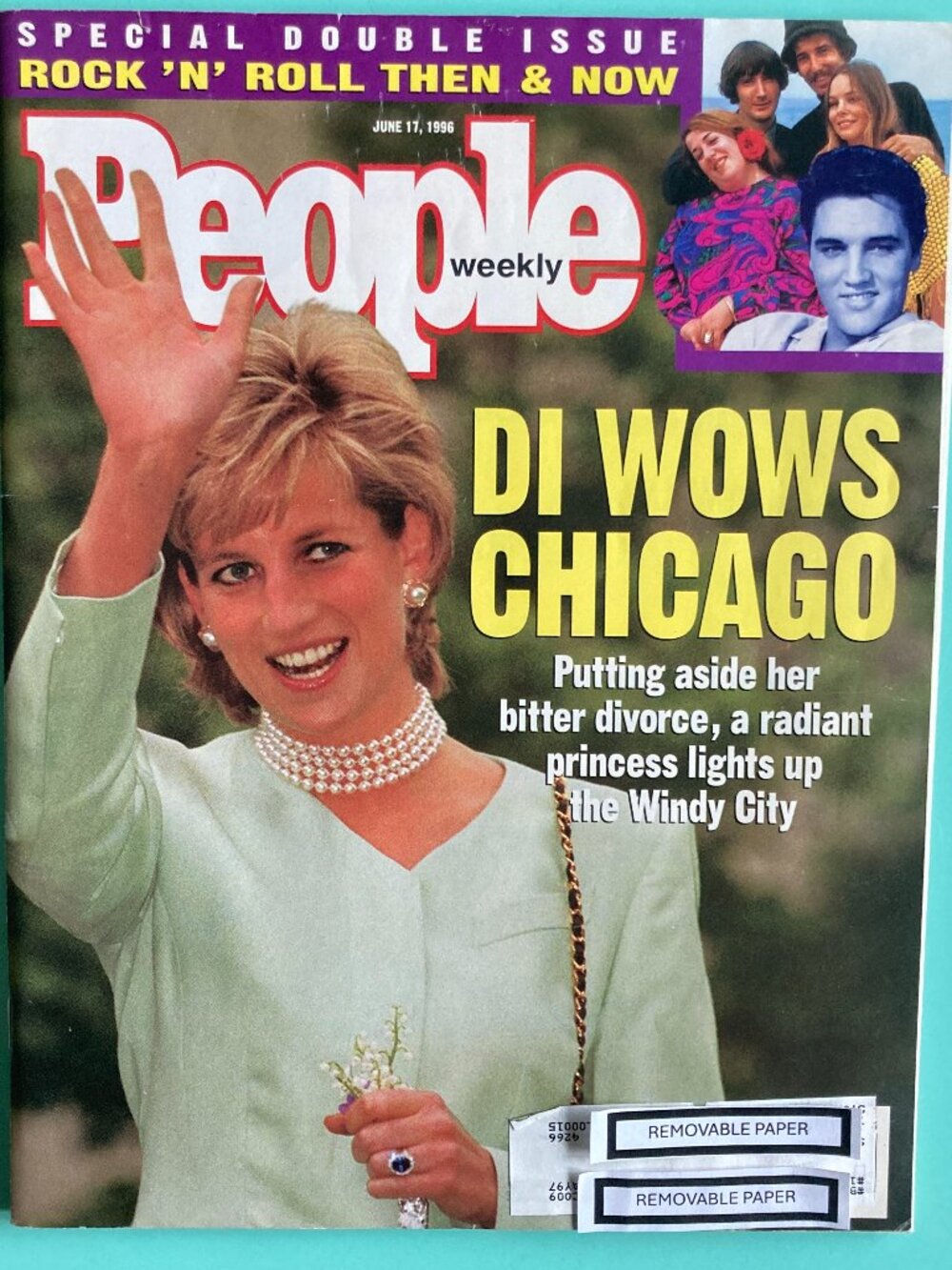 Mackenzie Phillips Signed Inside People Weekly Magazine - June 17 1996 Address
